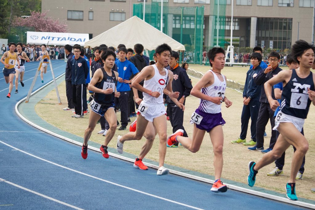 2019-04-21 日体大記録会 5000m 21組 00:15:10.20